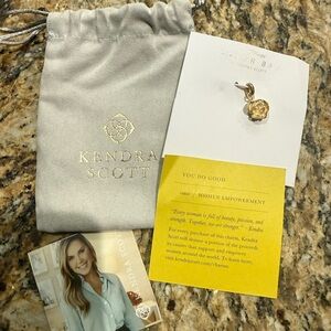 Kendra Scott Color Bar Charm, Women Empowerment Rose